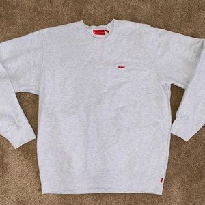 Supreme small box logo crewneck